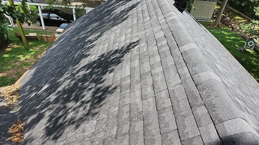 weathered Arkansas roof showing thermal cycling damage from seasonal temperature extremes