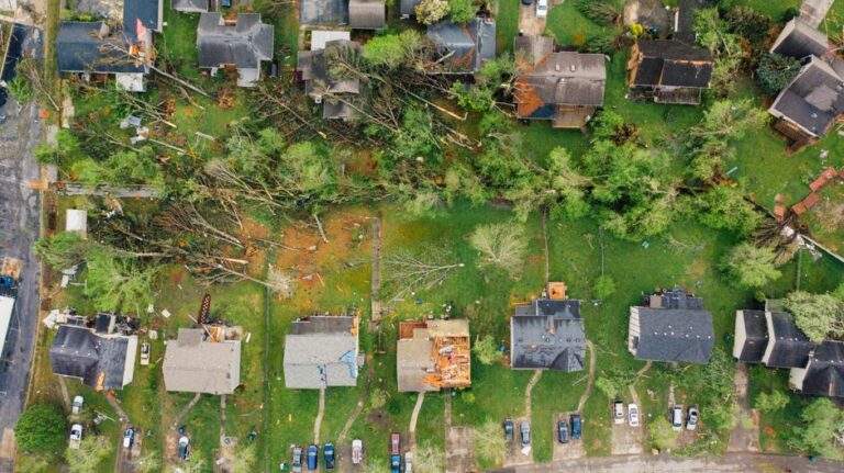 roof insurance claim process Arkansas storm damaged home