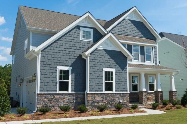 impact-resistant shingles on Arkansas home after hail storm