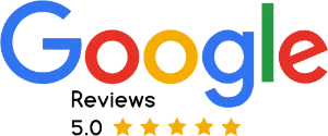 Google Reviews five star rating badge